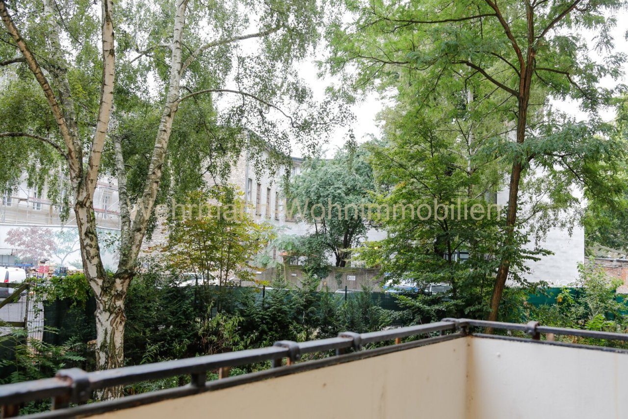 Blick vom Balkon 